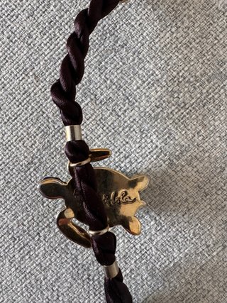 Pulsera Bimba y Lola tortuga turquesa y dorado