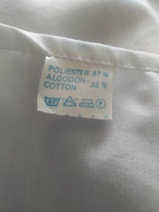 Sábana y almohada cuna bordada