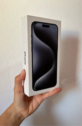 Caja iPhone 15 Pro Max Azul