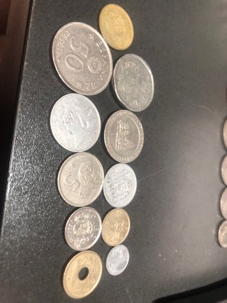 Lote monedas antiguas España