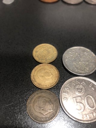 Lote monedas antiguas España