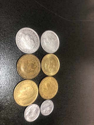Lote monedas antiguas España