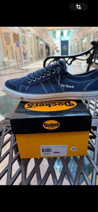 Zapatillas Dockers by Gerli Azul Talla 44
