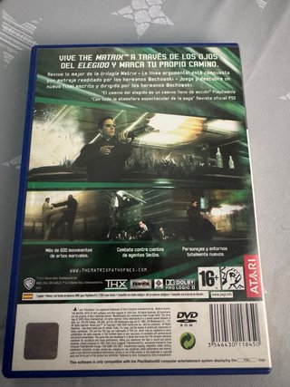 Juego PS2 The Matrix: Path of Neo