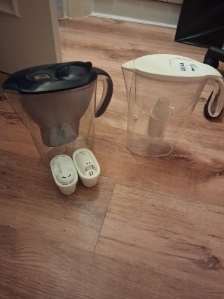 2 Jarras con Filtro Agua