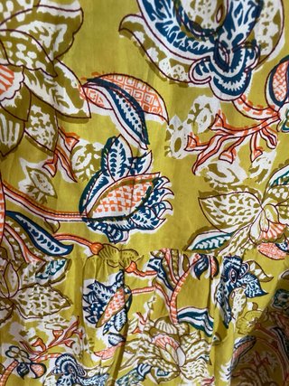 Vestido estampado India Town talla única