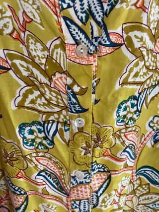 Vestido estampado India Town talla única