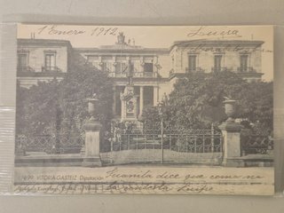 Postales y Sellos País Vasco No24 y 48 - El Mundo