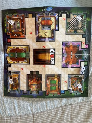 Juego de mesa Cluedo, version pequeña