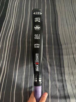 Pala de pádel Black Crown Piton 9.0