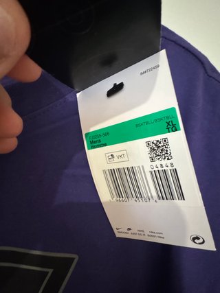 Camiseta Nike Phoenix Suns XL Morada
