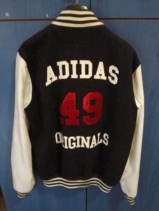 Giacca Adidas university Nera e Bianca
