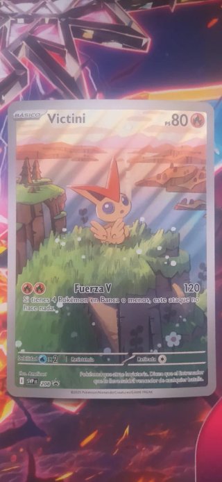 Carta Pokémon Victini jumbo