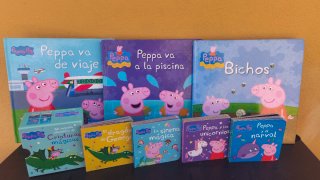 Lote de cuentos infantiles Peppa Pig