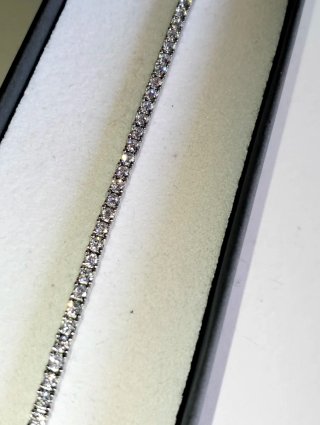 Bracciale Tennis Argento 925 Zirconi