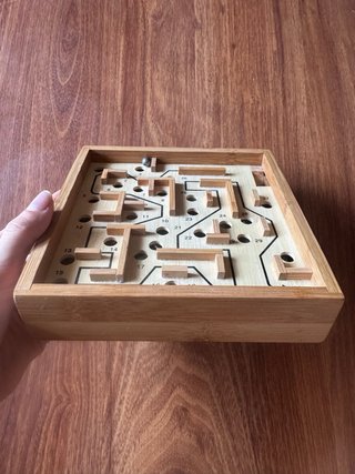 Juego Laberinto Madera
