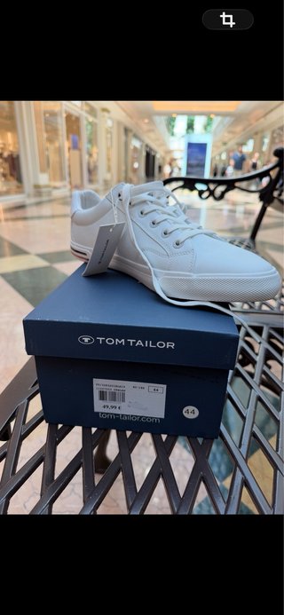 Zapatillas TOM TAILOR Blancas Talla 44