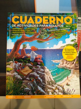 Cuaderno de actividades adultos