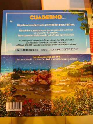 Cuaderno de actividades adultos