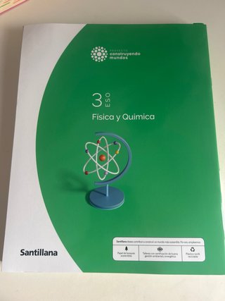 Libros Física y química 3° ESO