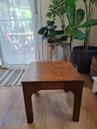 Mesa Auxiliar Vintage Madera