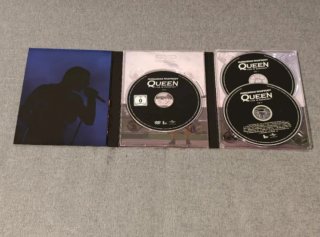 2CD + DVD Queen Hungarian Rhapsody Live Budapest.