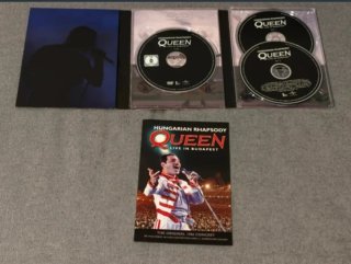 2CD + DVD Queen Hungarian Rhapsody Live Budapest.