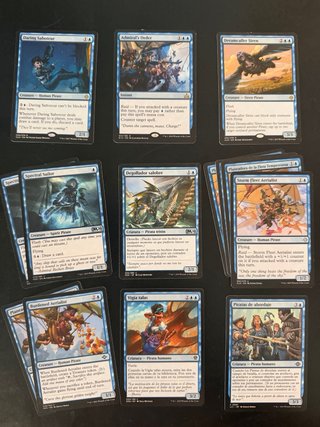 Lote 43 Cartas Magic: Piratas