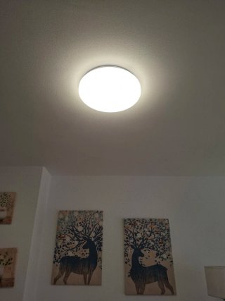 Plafón LED Techo 60W Regulable 34cm + Mando