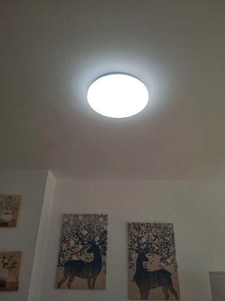 Plafón LED Techo 60W Regulable 34cm + Mando