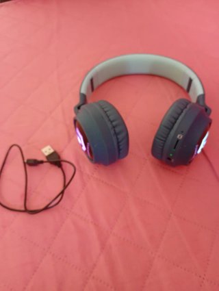 Auriculares Bluetooth Azul y Multicolor