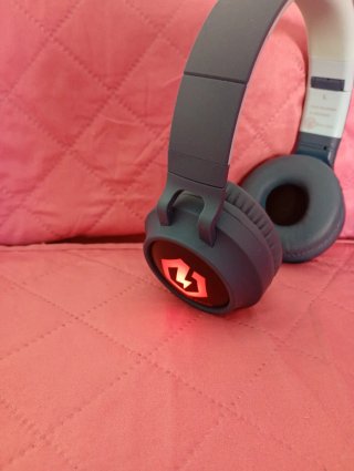 Auriculares Bluetooth Azul y Multicolor