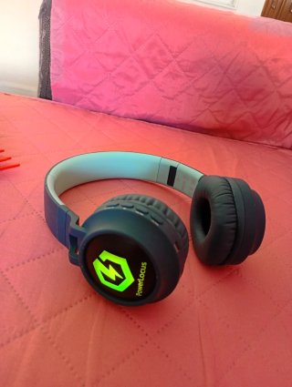 Auriculares Bluetooth Azul y Multicolor