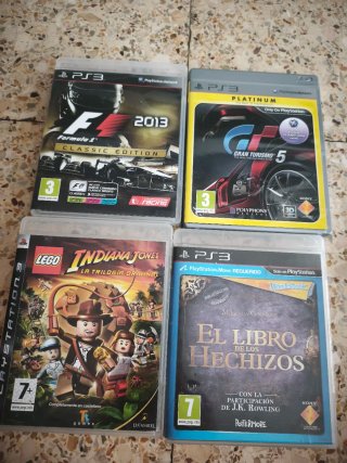 Consola PS3 Super Slim + Juegos