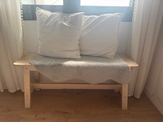 Banco de madera Ikea Norraker