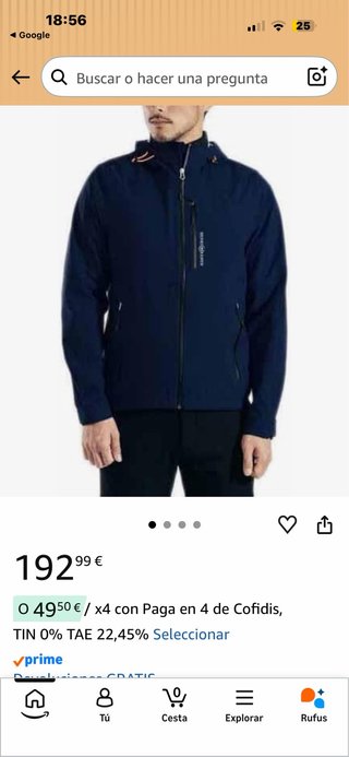 Chaqueta Henri Lloyd Mav Lite Shell Azul