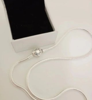 Collar Pandora Corazón Plata