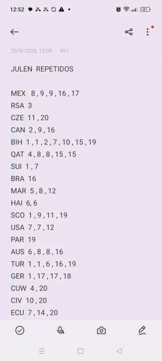 Cromos Mundial 2026