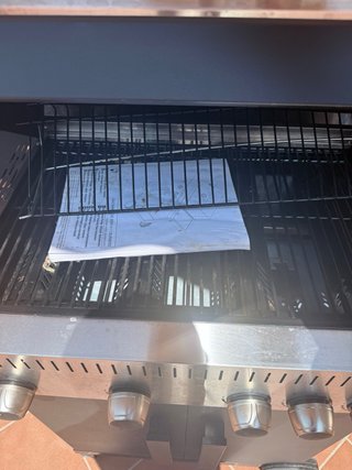 Barbacoa de gas como nueva