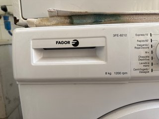 Lavadora Fagor 8kg 1200rpm Blanca
