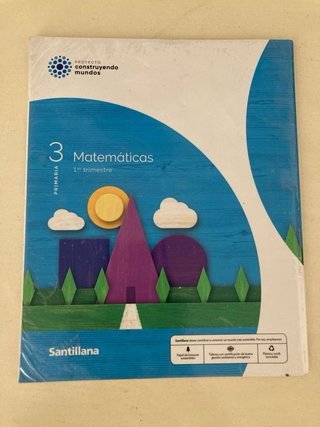 Libros matemáticas 3 primaria Santillana