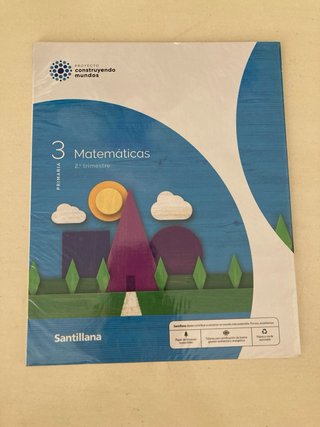 Libros matemáticas 3 primaria Santillana