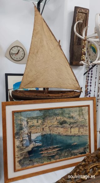 Acuarela Portofino 1948