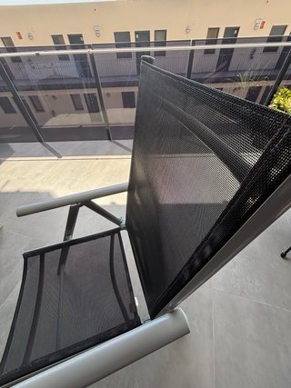 Sillón terraza reclinable plegable