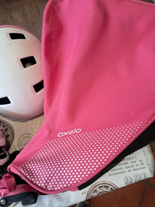 Patines en línea Oxelo con protecciones y casco