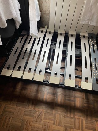 Cama eléctrica somier láminas