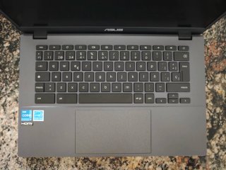 Chromebook Asus Negro/Gris