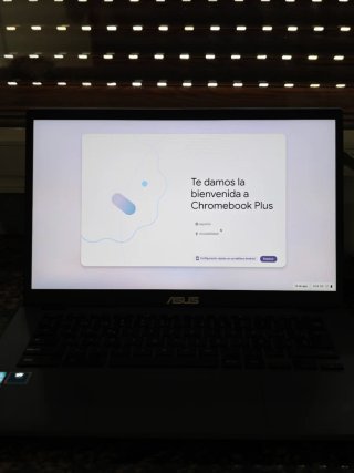 Chromebook Asus Negro/Gris