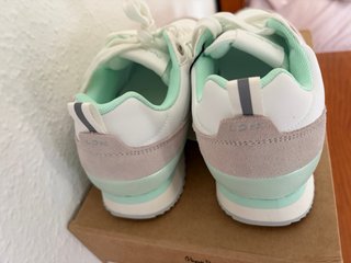 Pepe Jeans T39 Blancas y Menta