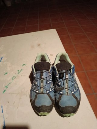 Deportivas Salomon Gore-Tex Azul/Gris